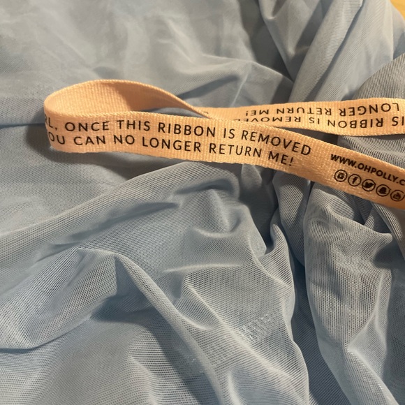 ST. GERMAIN
Embellished Long Sleeve Mini Dress in Blue - Picture 2 of 7